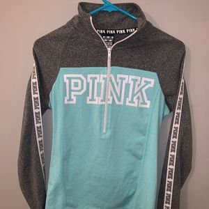Pink Victoria’s Secret Half Zip